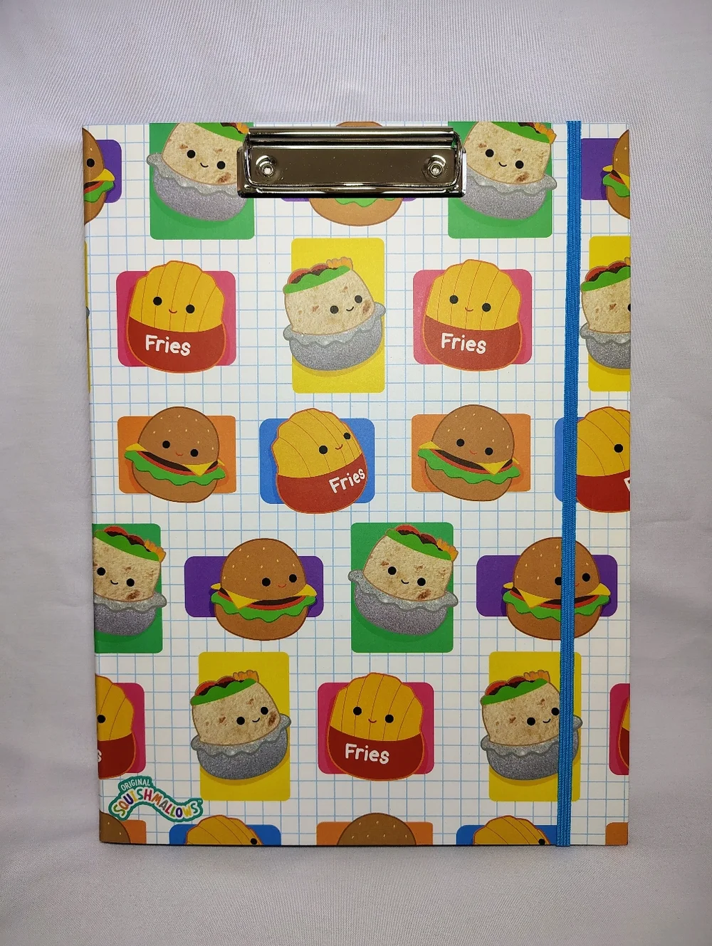 Squishmallows Clipboard Folder & Notepad (2 Pocket Folders) School 12.5 ” X 9.5”